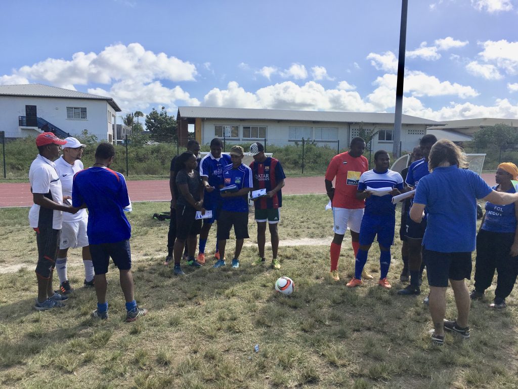 Labattoir accueille la formation CCF 1 de la ligue mahoraise de football
