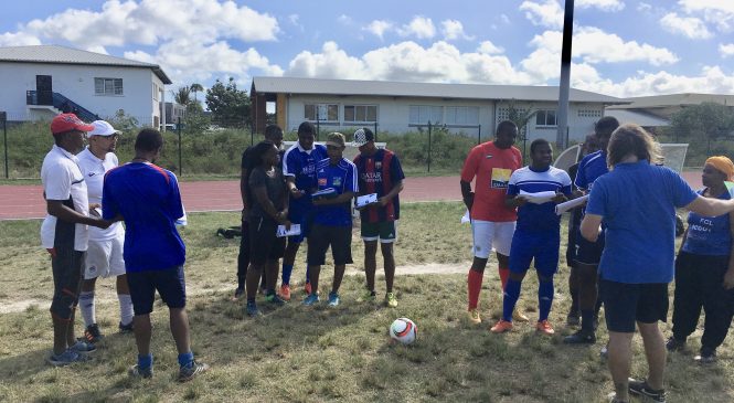 Labattoir accueille la formation CCF 1 de la ligue mahoraise de football